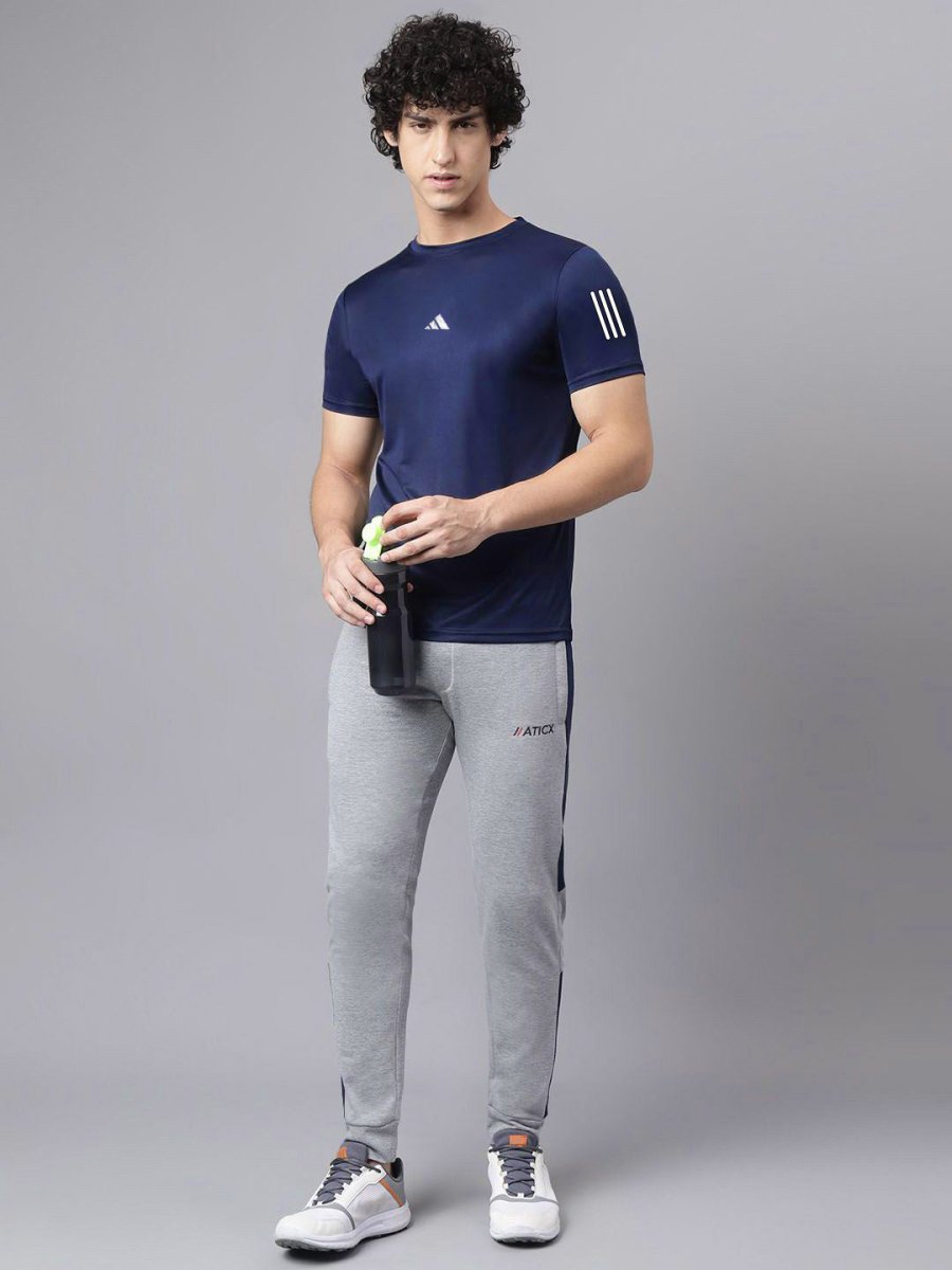 Men's Imported Mesh Dry - Fit Navy Tees - URBAN WOLFS