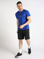 Men's Imported Mesh Dry-Fit Blue Tees