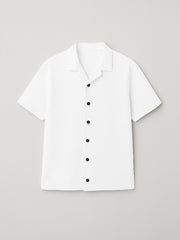 Men’s Luxury Imported Coat Collar White Shirt