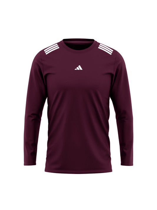 Men’s Premium Imported Dri-Fit Full Sleeve Maroon Shirt