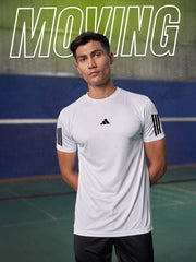 Men's Imported Mesh Dry-Fit White Tees
