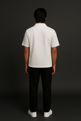 Elite Men’s Limited Edition White/Black Cord-Set