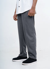 Men's Imported Plated Charcoal Baggy Joggers