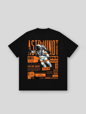 Urban Wolfs Space Mission Graphic T-Shirt