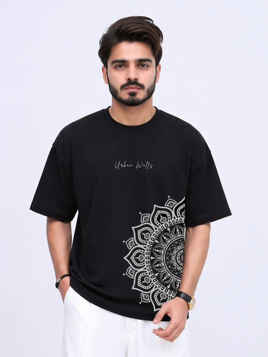 Urban Wolfs Imported Down Shoulder Side Style Tee Shirt - URBAN WOLFS