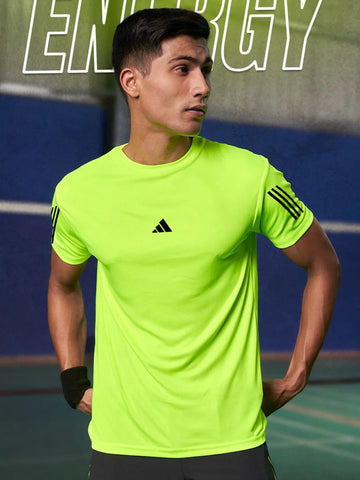 Premium Imported Mesh Dry-Fit T-Shirt – Lime Green