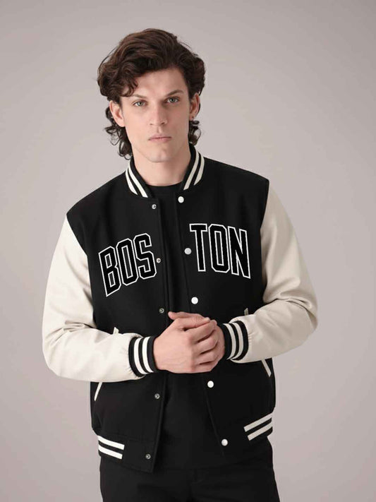 MEN'S IMPORTED BOSTON VARSITY JACKET