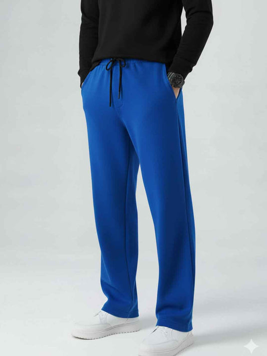Men's Imported Loose Bottom Berry Trouser