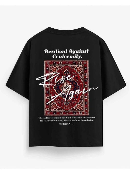 Urban Wolfs Imported Down Shoulder Resilient Tee Shirt - URBAN WOLFS