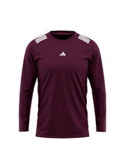 Men’s Premium Imported Dri-Fit Full Sleeve Maroon Shirt